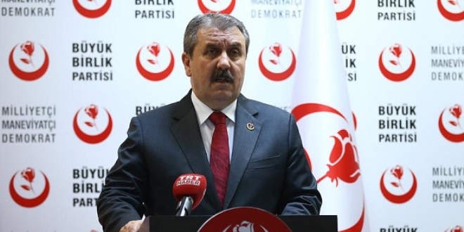 BBP Genel Başkanı Destici: Cumhur İttifakı adaylarını tercih edeceğiz