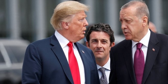 Cumhurbaşkanı Erdoğan Donald Trump ile görüştü