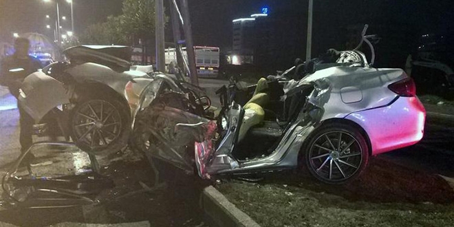 Korkun kaza! Ara bu hale geldi