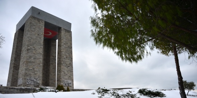 Tarihi yarımada beyaza büründü