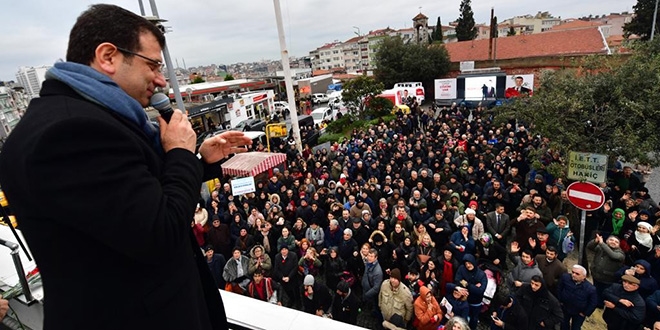 İmamoğlu'ndan greve giden temizlik işçilerine çağrı