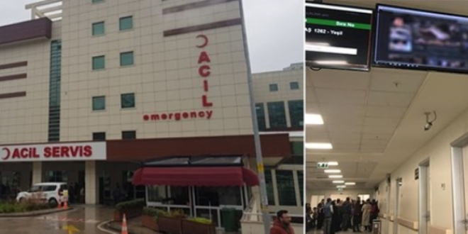 Devlet hastanesinde cinsel ierikli grnt skandal