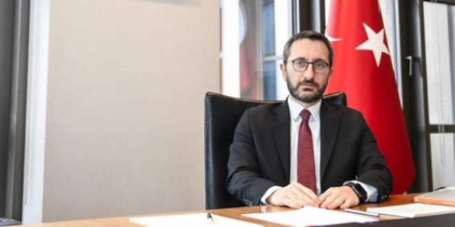 Cumhurbakan letiim Bakan Altun'dan 28 ubat aklamas