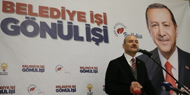 Soylu: PKK'nn belediyeden ieri girmesine izin verecek miyiz?
