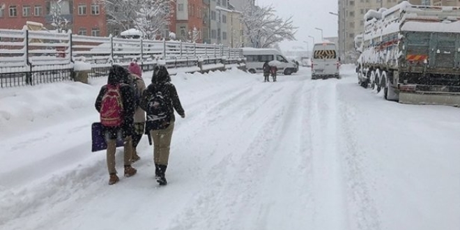 5 ilde eğitime kar tatili