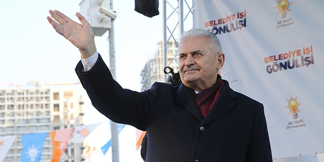 Yıldırım: Tayyip Erdoğan İstanbul'u ayağa kaldırdı