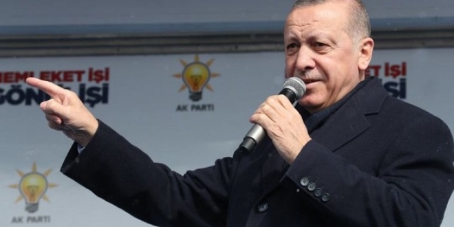 Cumhurbakan Erdoan'dan HDP'lilere tepki