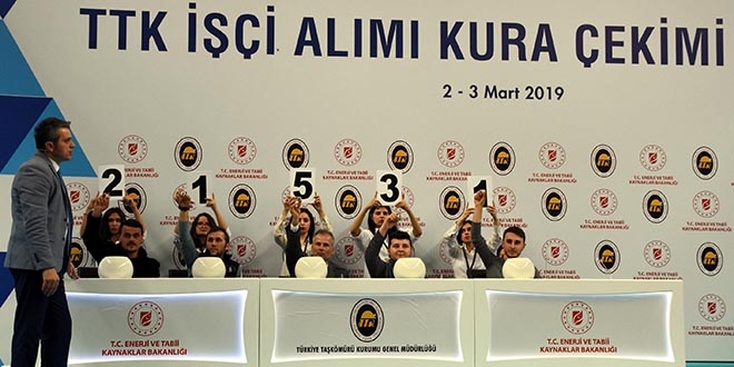 TTK kura çekimi yapıldı! TTK İşçi alımı kura çekimi sonuçları açıklandı!