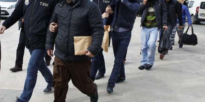 Malatya'da gzaltna alnan 14 pheli tutukland