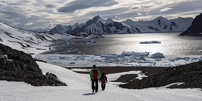 Antarktika'daki Trk ekibinin yabanc misafirleri