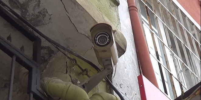 Yargtay: Gvenlik kameras komunun evini gremez