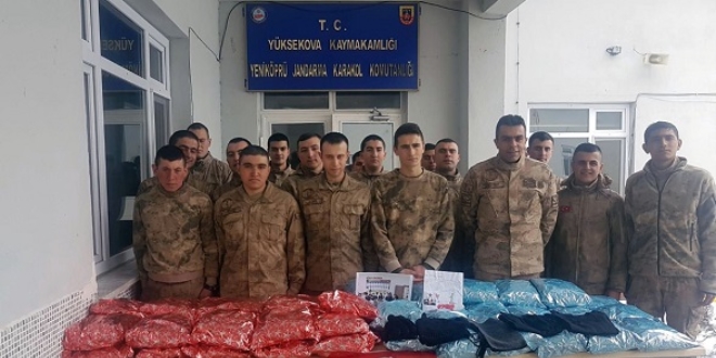 Mehmetçik'ten öğrencilere teşekkür
