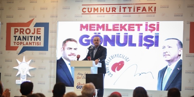 Çavuşoğlu: İzmir'de artık CHP'liler bile isyan etti