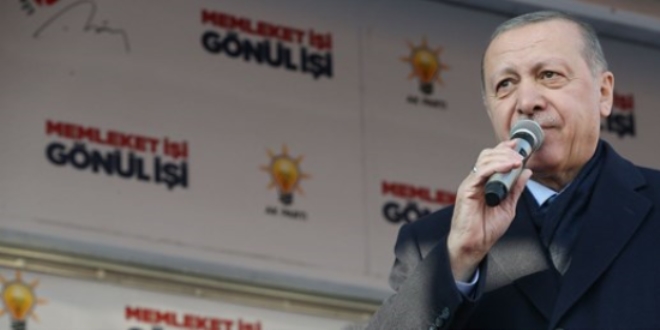 Cumhurbakan Erdoan: Bu topraklar bldrmeyeceiz