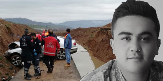 Uzman çavuş, kazada hayatını kaybetti