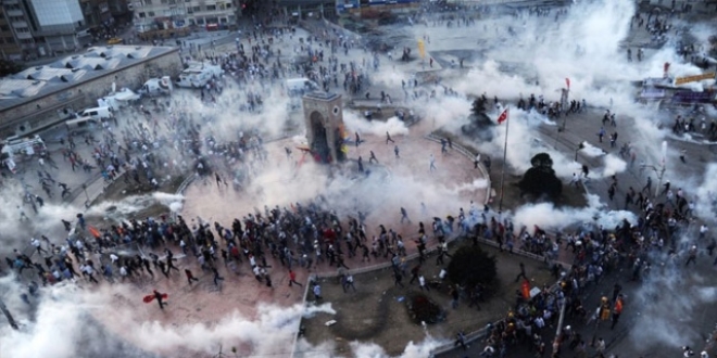 Gezi vandalizmi Sharp'ın taktikleri