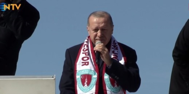 Erdoğan: Kiranızı veriyoruz, yeter ki evler boşalsın