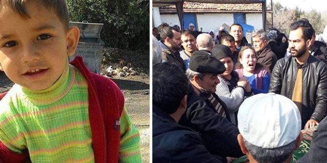 Minik Efe gzyalaryla son yolculuuna uurland