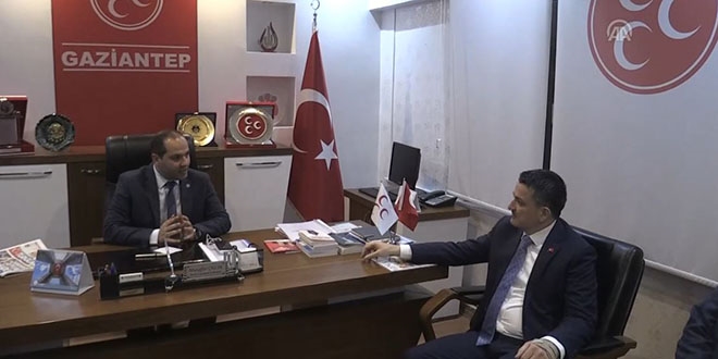 Bakan Pakdemirli'den MHP il teşkilatına ziyaret