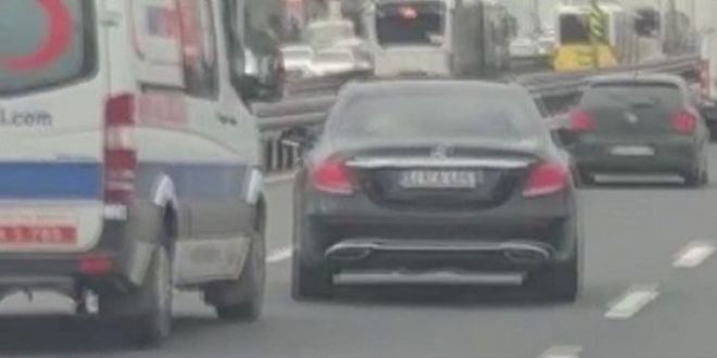 Ambulans şoförü, o şoför için suç duyurusunda da bulundu
