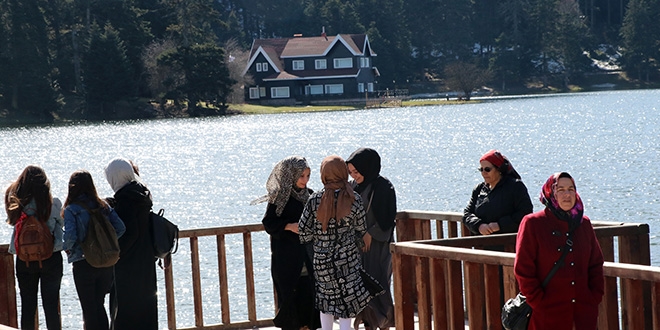 Glck Tabiat Park'nda ziyareti younluu