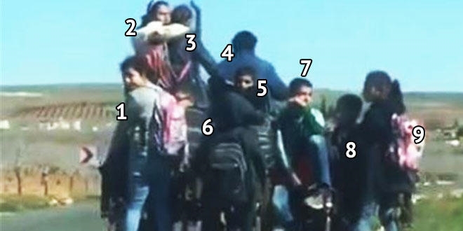 anlurfa'da 9 ocuun  tehlikeli yolculuu