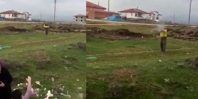 Öldürülen çiftçi, katilini kaydetmiş