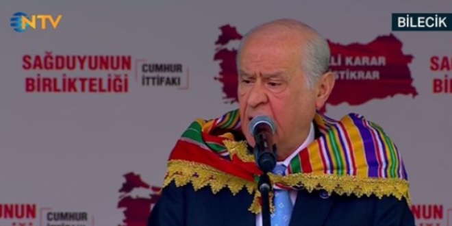 Bahçeli: Beka meselemiz geçmişe nazaran ağırlaştı