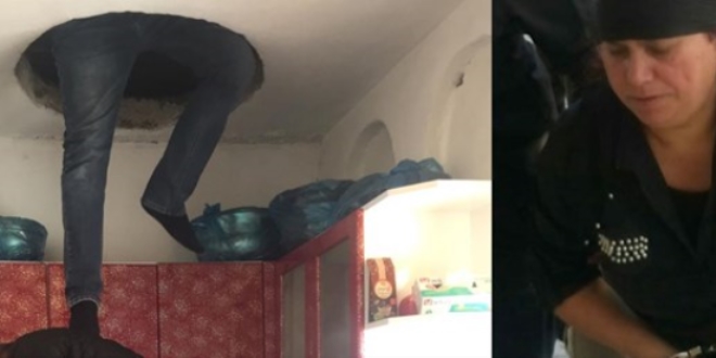 10 suçtan aranan 'Altın Fidan' tavan arasında yakalandı