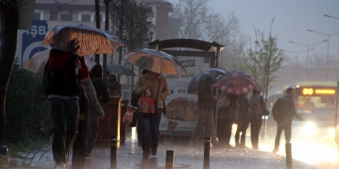 Meteoroloji'den kuvvetli yağış uyarısı - Haritalı