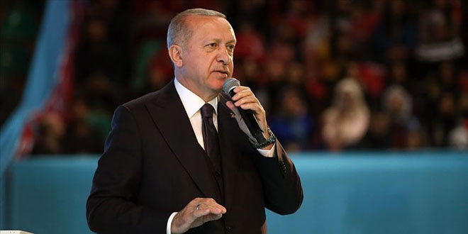 Erdoğan: Ezanına saygısızlık yapılanlar 31 Mart'ı bekliyor