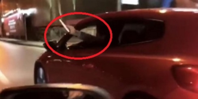 Makas atan sürücünün 8 yıl hapsi istendi