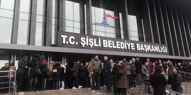 Şişli Belediyesi'nde makam odasına haciz