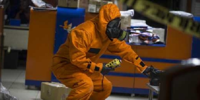 Ankara'da kargo şubesinde zehirli gaz şüphesi