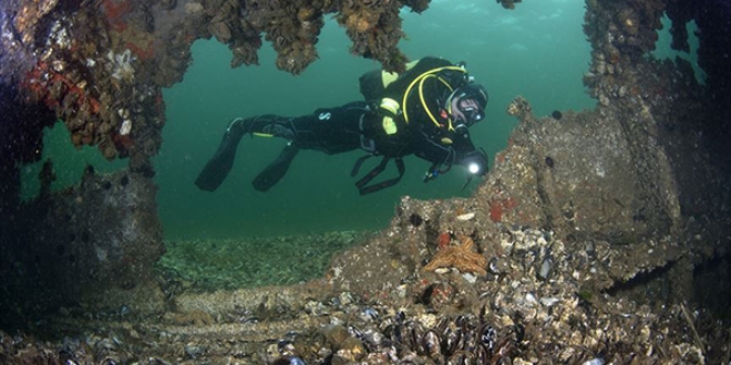 Boğazın batık savaş gemileri turizme kazandırılacak