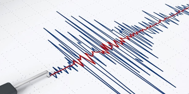 Ege Denizi'nde 4.3 byklnde deprem meydana geldi