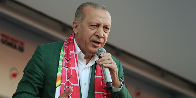 Erdoğan: 120 bin kişiyle mitingimizi yaptık
