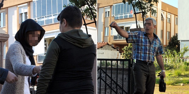 Polisi arayp eini ihbar etti, gerei ocuu syledi