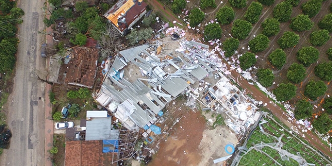 Hortum madurlarna 6,9 milyon liralk yardm