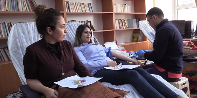 Öğretmenlerden 'kan ve kök hücre bağışı kampanyası