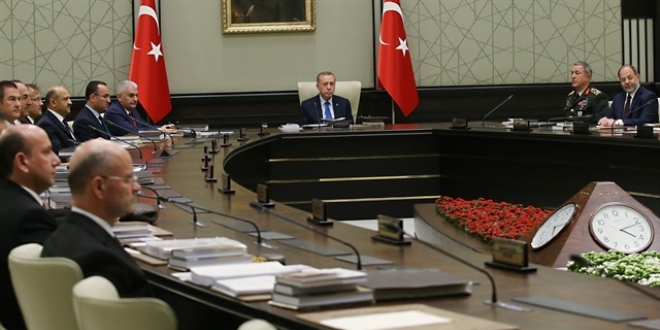 Erdoğan başkanlığındaki MGK toplantısı başladı