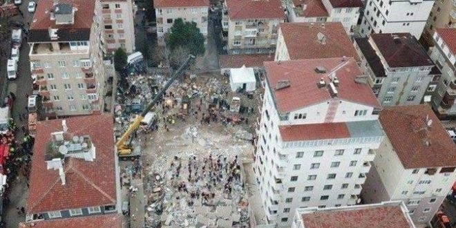 Kartal'da çöken binanın bilirkişi raporu tamamlandı