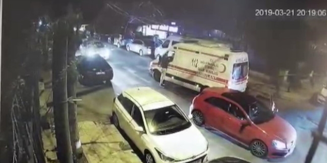 Ambulans şoförüne neden yol vermedin dayağı