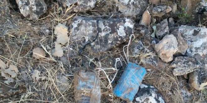 Bardaklara tuzaklanmış 27 patlayıcı düzeneği bulundu
