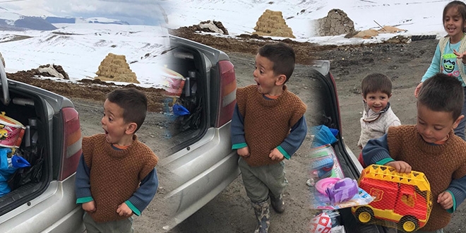 Minik Mirza'nın mutluluğu izleyenleri duygulandırdı