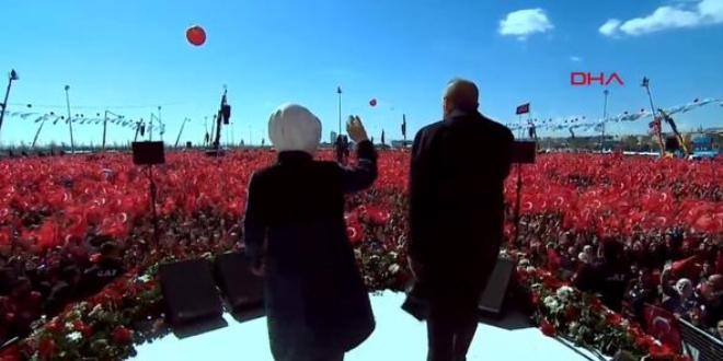 Cumhur İttifakı'nın 'İstanbul Mitingi' sona erdi