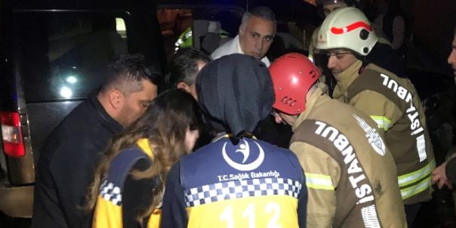 Zeytinburnu'nda trafik kazas: 5 yaral