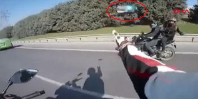Motosikletli 3 trafik magandası gözaltına alındı