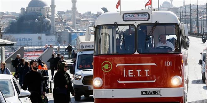 'Tosun' yeniden İstanbul yollarında