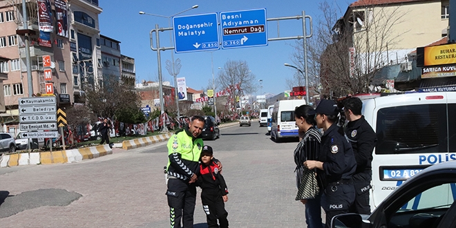 Özel eğitim öğrencisinin 'polis olma' hayali gerçekleşti